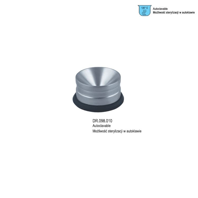 Amalgam well silicone base Deluxe, autoclavable – oficiali Falcon Medical produkto nuotrauka