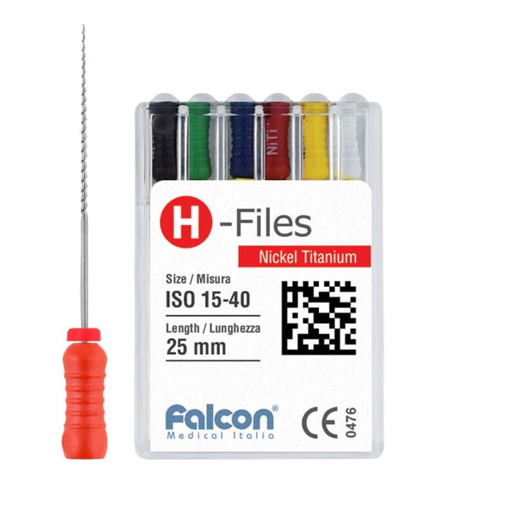 NiTi H-Files 21mm (6 pieces) – oficiali Falcon Medical produkto nuotrauka