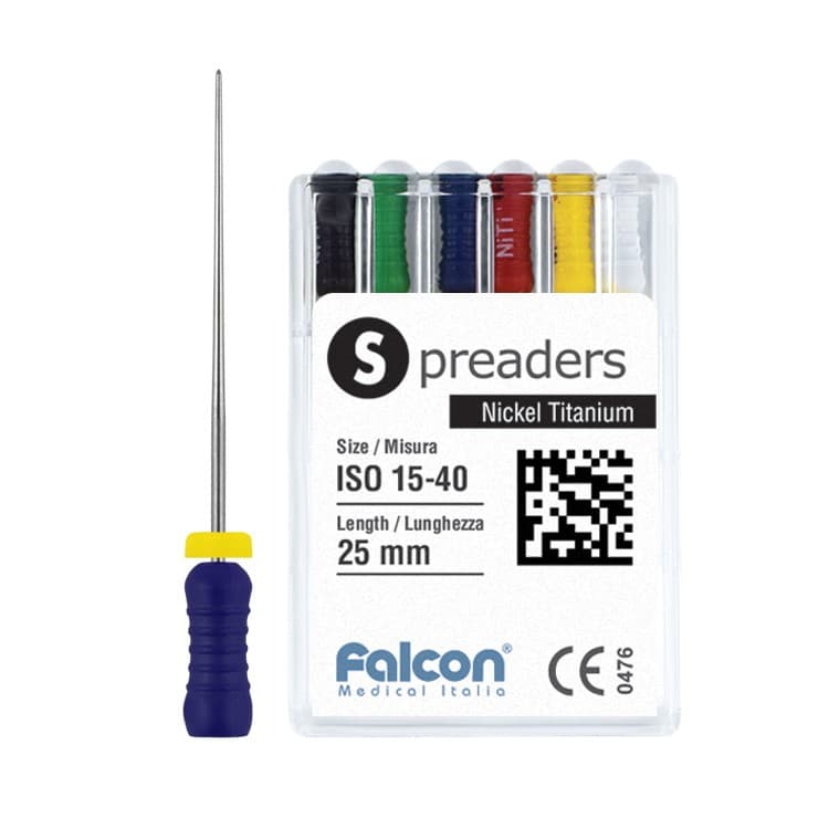 NiTi Spreaders 21mm (6 pieces) – oficiali Falcon Medical produkto nuotrauka