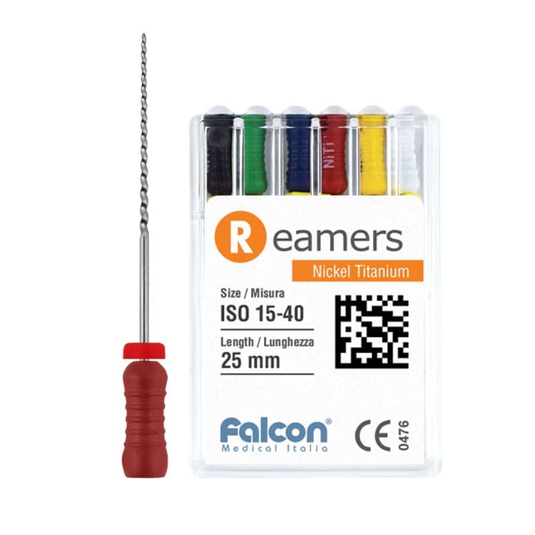 NiTi Reamers 28mm (6 pieces) – oficiali Falcon Medical produkto nuotrauka