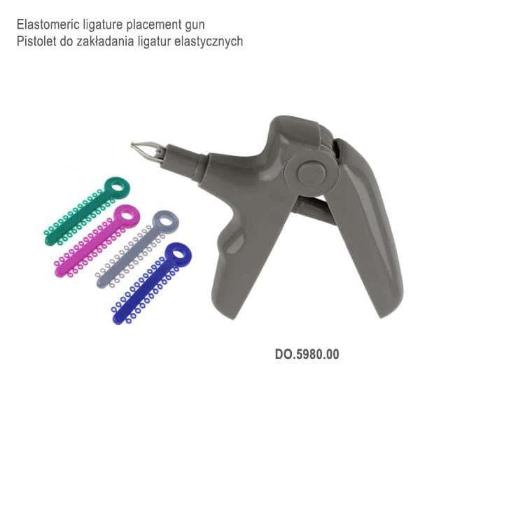 Elastomeric ligature placement gun – oficiali Falcon Medical produkto nuotrauka