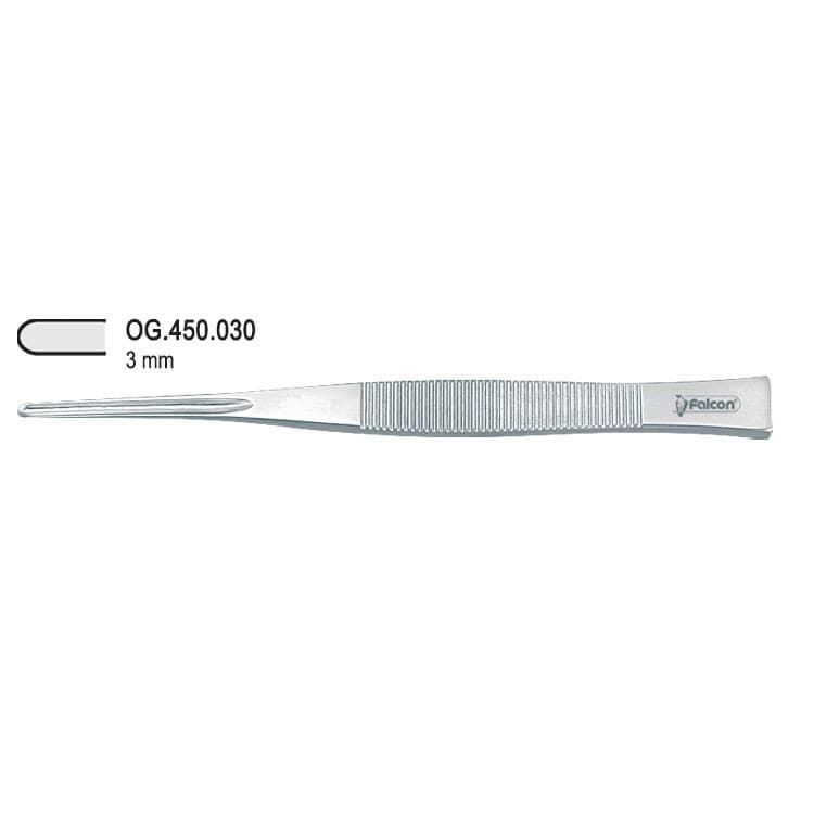 Gouge bone Partsch 3mm/135mm – oficiali Falcon Medical produkto nuotrauka