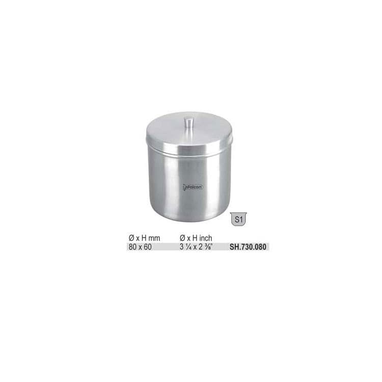 Ointment jar ø 80mm x 60mm – oficiali Falcon Medical produkto nuotrauka