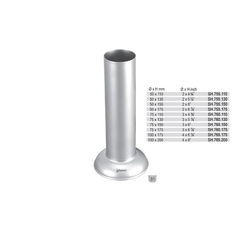 Forceps jar ø 75 mm x175mm – oficiali Falcon Medical produkto nuotrauka