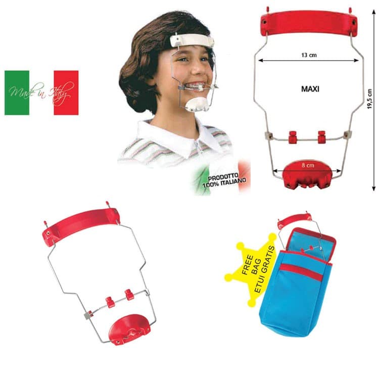 Comfi-Max reverse pull facemark maxi red – oficiali Falcon Medical produkto nuotrauka