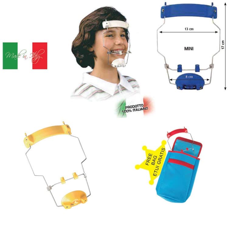 Comfi-Max reverse pull facemark mini yellow – oficiali Falcon Medical produkto nuotrauka