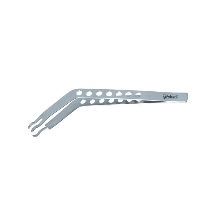 Bur holding tweezers – oficiali Falcon Medical produkto nuotrauka