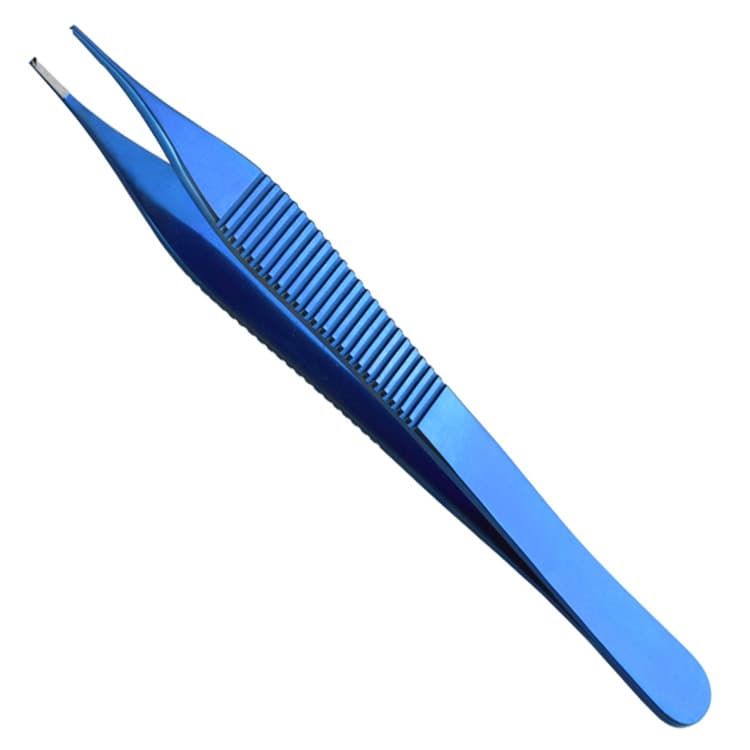 Titanium Forceps tissue Adson 1x2th 120mm – oficiali Falcon Medical produkto nuotrauka