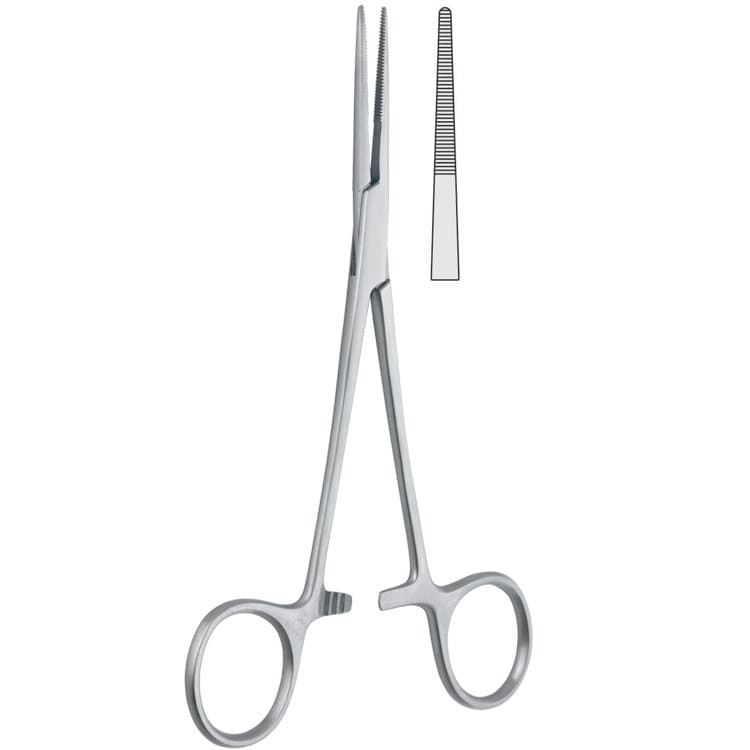 Forceps artery Kelly-Rankin straight 160mm – oficiali Falcon Medical produkto nuotrauka