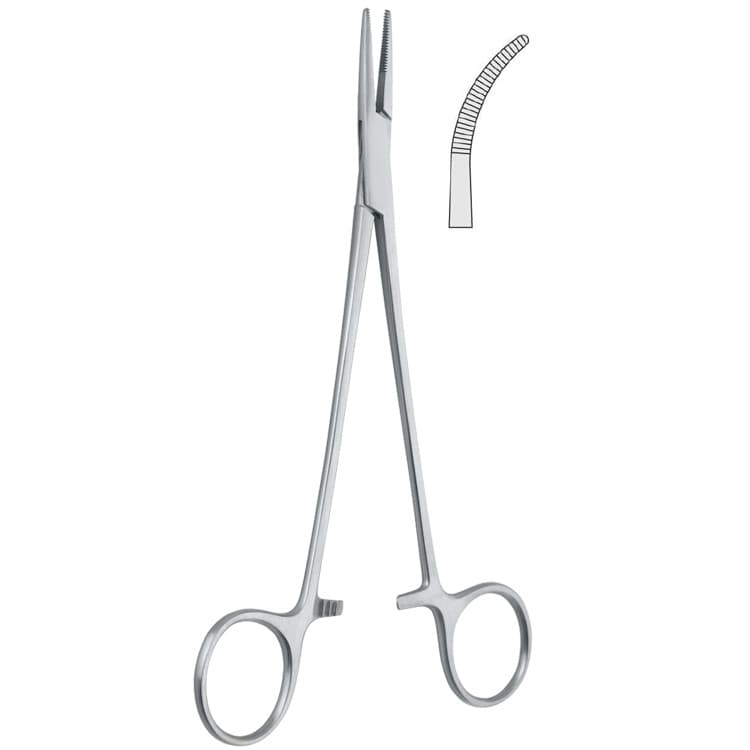 Forceps artery Adson-Fraser curved 190mm – oficiali Falcon Medical produkto nuotrauka