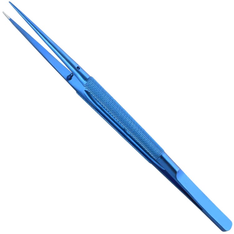 Titanium Micro forceps straight 150mm – oficiali Falcon Medical produkto nuotrauka