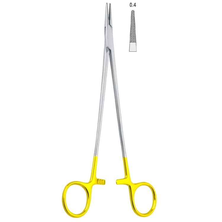 Falcon-Grip Needle holder DeBakey 200mm TC – oficiali Falcon Medical produkto nuotrauka