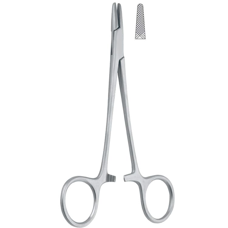 Needle holder Baumgartner 145mm – oficiali Falcon Medical produkto nuotrauka