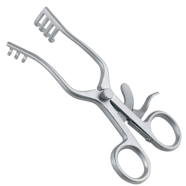 Retractor SR Weitlaner blunt 3x4th 135mm – oficiali Falcon Medical produkto nuotrauka