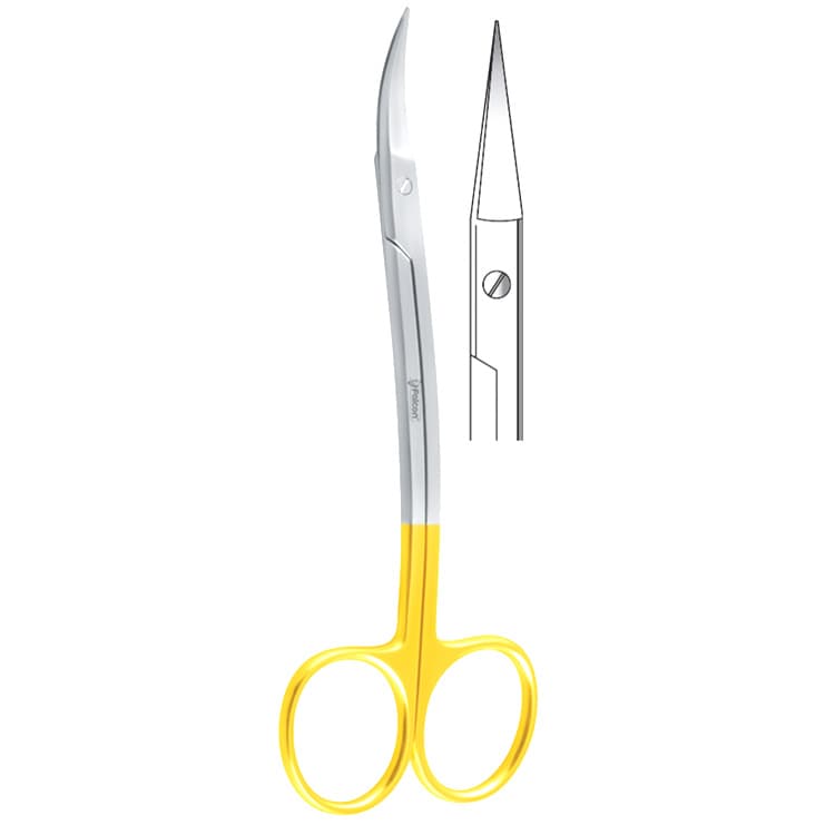 Falcon-Cut scissors La Grange S-Shape 115mm – oficiali Falcon Medical produkto nuotrauka
