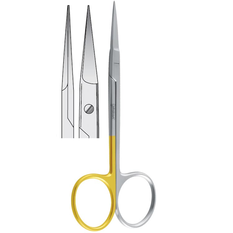 Super-Cut scissors Iris straight 115mm – oficiali Falcon Medical produkto nuotrauka