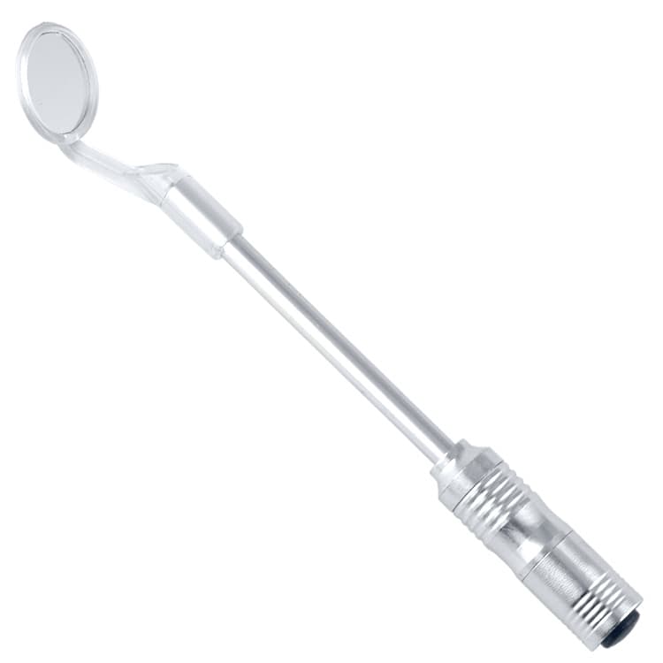 D-Lite illuminated mouth mirror with battery – oficiali Falcon Medical produkto nuotrauka