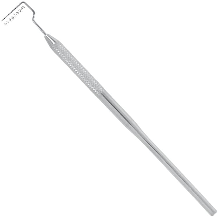 Classic-Round Probe Periodontal se color-coded Williams Modified – oficiali Falcon Medical produkto nuotrauka