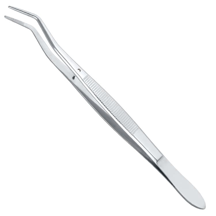 Deluxe Tweezers Meriam 160mm (pack of 5 pieces) – oficiali Falcon Medical produkto nuotrauka