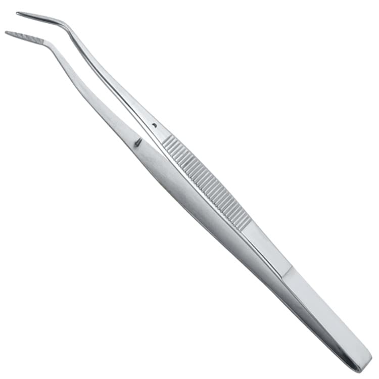 Tweezers Meriam TOE serrated 160mm – oficiali Falcon Medical produkto nuotrauka