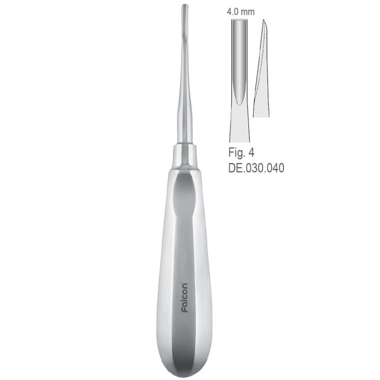 Elevator Bein 4mm fig.4 – oficiali Falcon Medical produkto nuotrauka