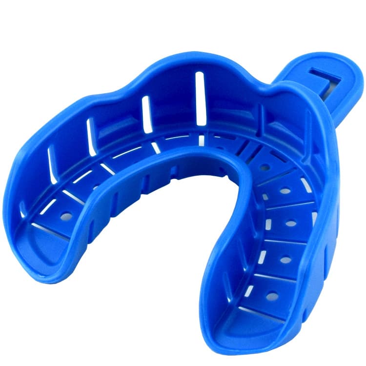 Disposable Impression Trays for implants Lower regular (Pack of 10 pieces) – oficiali Falcon Medical produkto nuotrauka