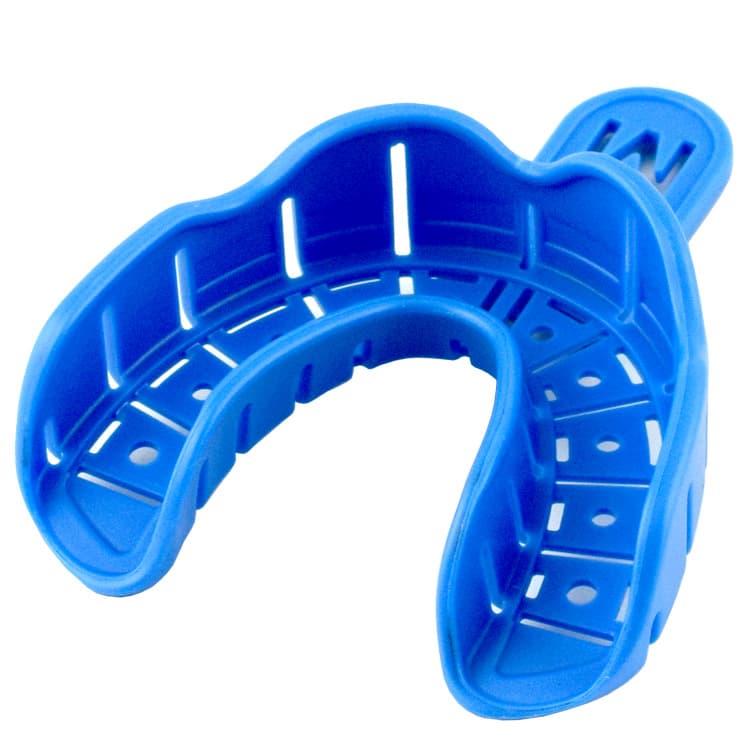 Disposable Impression Trays for implants Lower Medium (Pack of 10 pieces) – oficiali Falcon Medical produkto nuotrauka