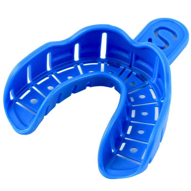 Disposable Impression Trays for implants Lower Small (Pack of 10 pieces) – oficiali Falcon Medical produkto nuotrauka