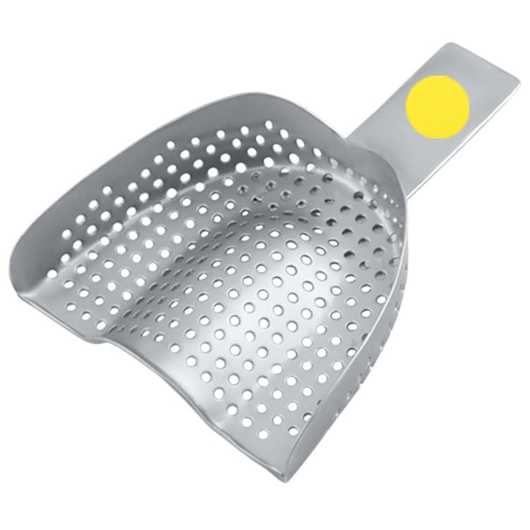 ID-Color Impression tray regular perforated without rim upper – oficiali Falcon Medical produkto nuotrauka