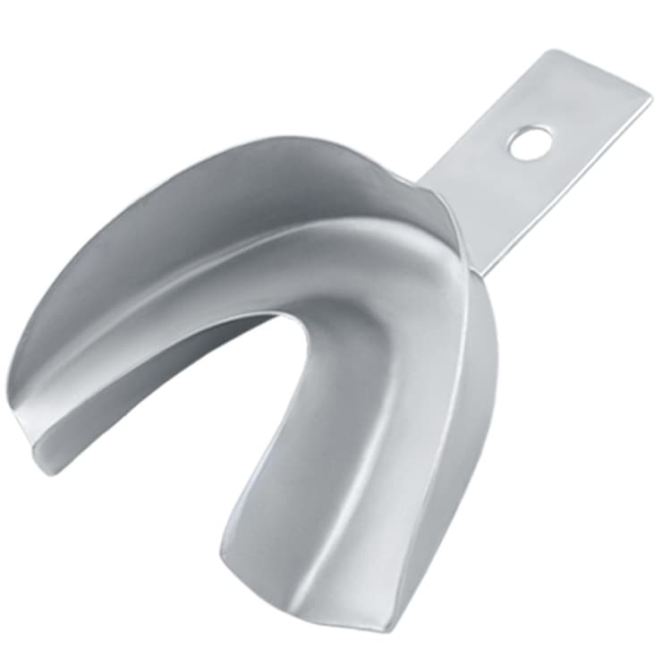 Impression tray regular solid without rim lower – oficiali Falcon Medical produkto nuotrauka