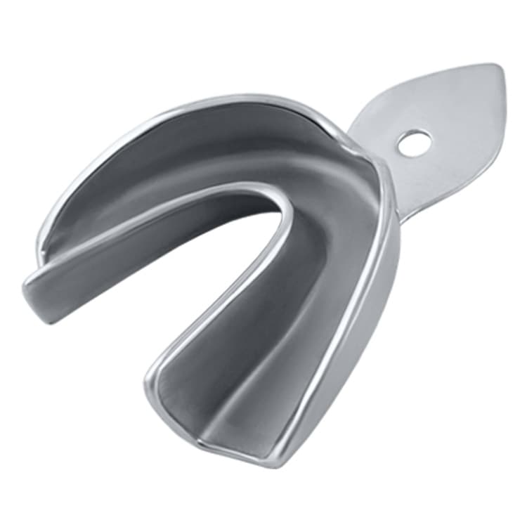 Impression tray regular USA model solid lower – oficiali Falcon Medical produkto nuotrauka