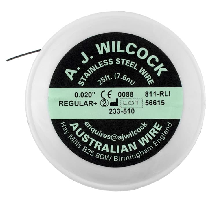 Australian Wire Regular+ (green) Spool .012″, 25ft – oficiali Falcon Medical produkto nuotrauka