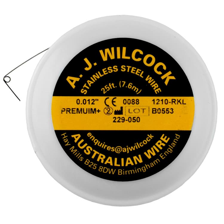 Australian Wire Premium+ (gold) Spool .010″, 25ft – oficiali Falcon Medical produkto nuotrauka