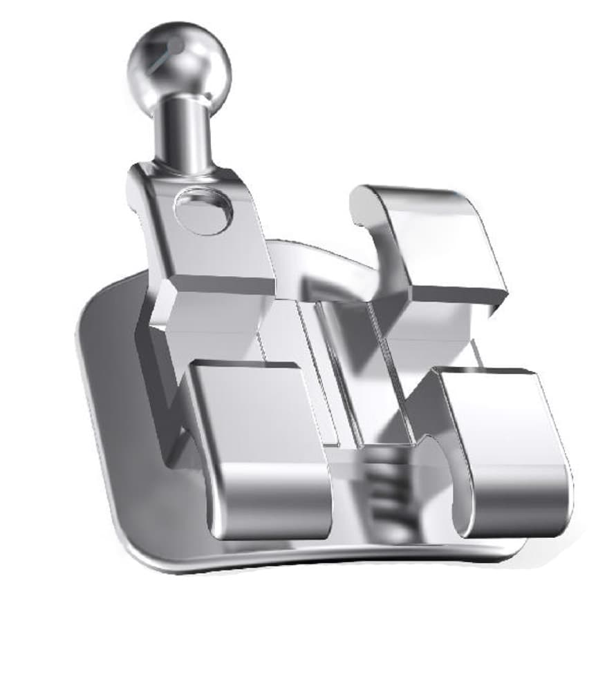 MARK-II brackets kit Roth .022″ slot, hooks on 3 (20 pieces) – oficiali Falcon Medical produkto nuotrauka