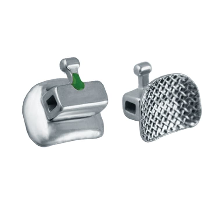 Bicuspid tube bondable with hook .022″ Roth lower left – oficiali Falcon Medical produkto nuotrauka