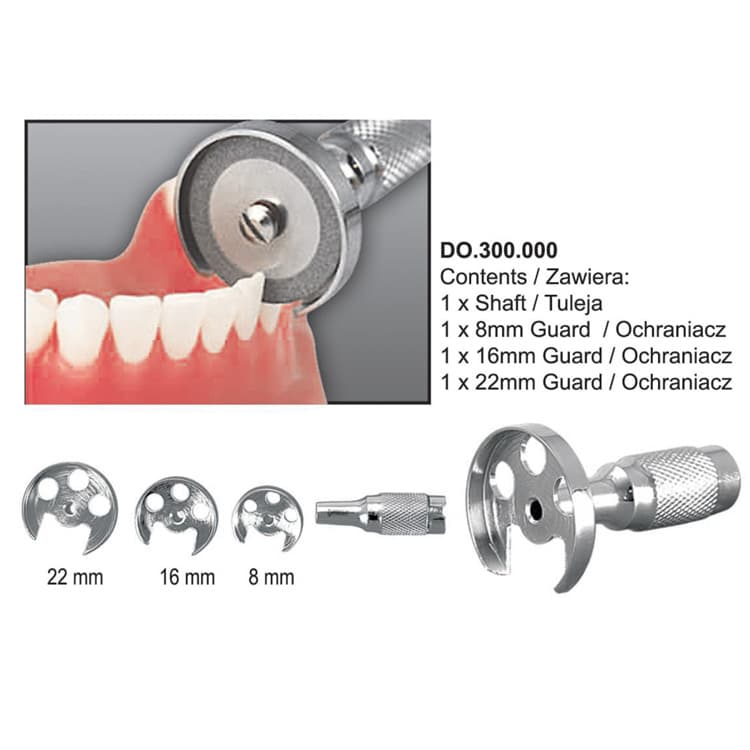 Disc safety guard set – oficiali Falcon Medical produkto nuotrauka