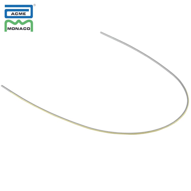 Micro-Coated NiTi thermal Euro-Form round archwire, upper – oficiali Falcon Medical produkto nuotrauka
