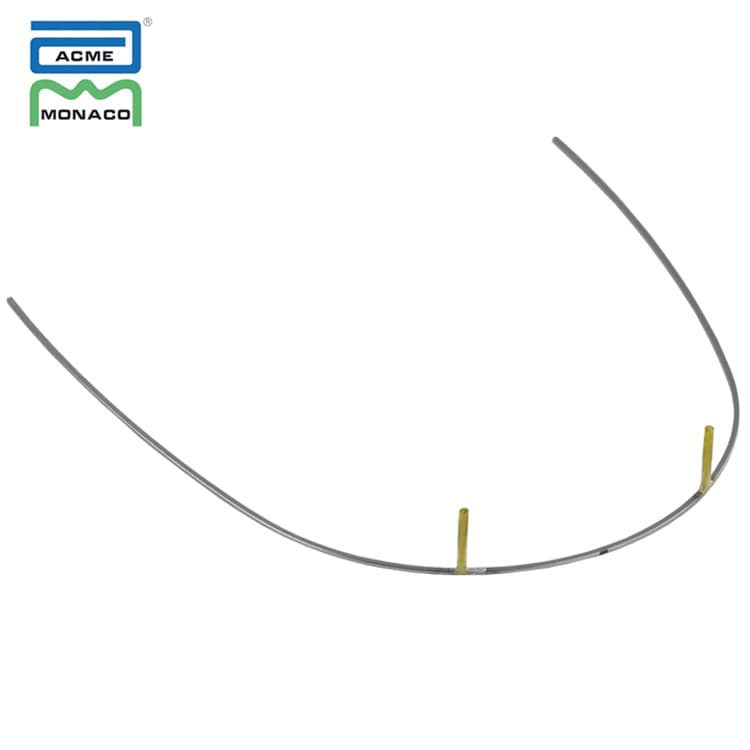SS posted archwire Full-Form rectangle 26mm, .018″ x .025″ (Pack of 10 pieces) – oficiali Falcon Medical produkto nuotrauka