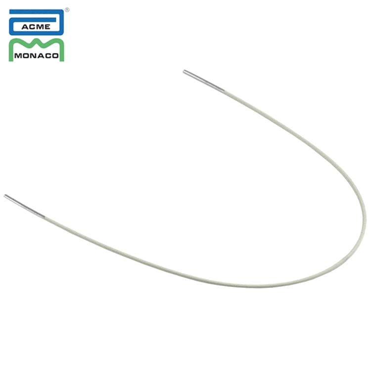 InvisaMax SS Tooth Tone rectangle archwire upper (2 pieces) – oficiali Falcon Medical produkto nuotrauka