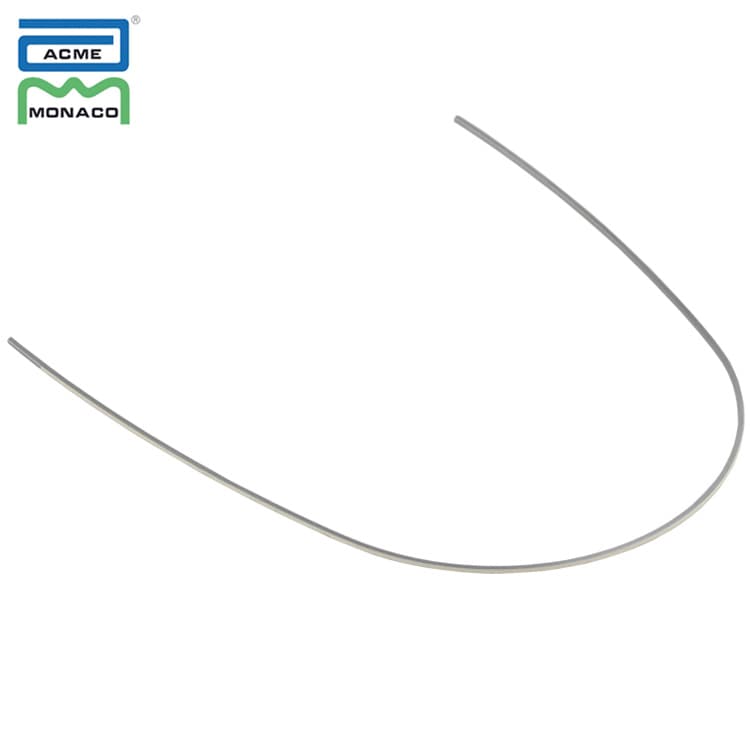 Micro-Coated SS Euro-Form rectangle archwire, lower – oficiali Falcon Medical produkto nuotrauka