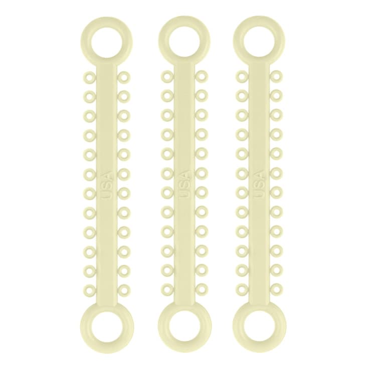 ElastoMax ligatures, latex free, tooth color (1008 ligatures) – oficiali Falcon Medical produkto nuotrauka