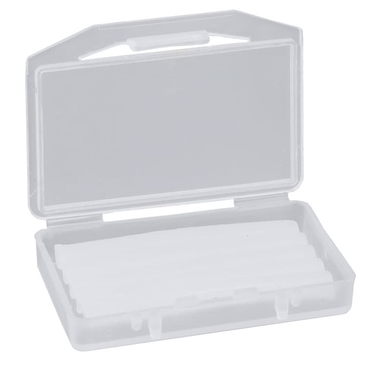 Dentaline clear relief wax unscented clear box (Pack of 10 pieces) – oficiali Falcon Medical produkto nuotrauka