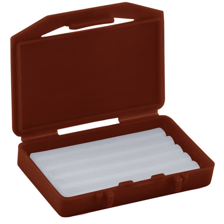 Dentaline clear relief wax scented box chocolate (Pack of 10 pieces) – oficiali Falcon Medical produkto nuotrauka