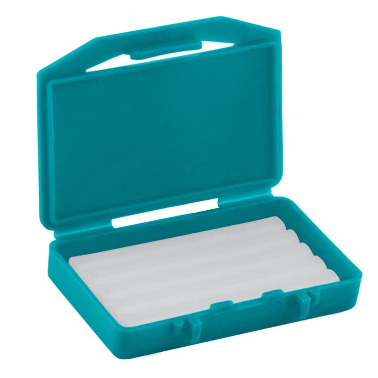 Dentaline clear relief wax unscented turquoise box (Pack of 10 pieces) – oficiali Falcon Medical produkto nuotrauka