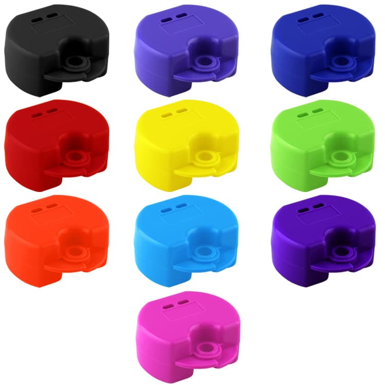 Retainer cases Euro maxi assorted colours, 38 x 76 x 64mm (Pack of 10 pieces) – oficiali Falcon Medical produkto nuotrauka