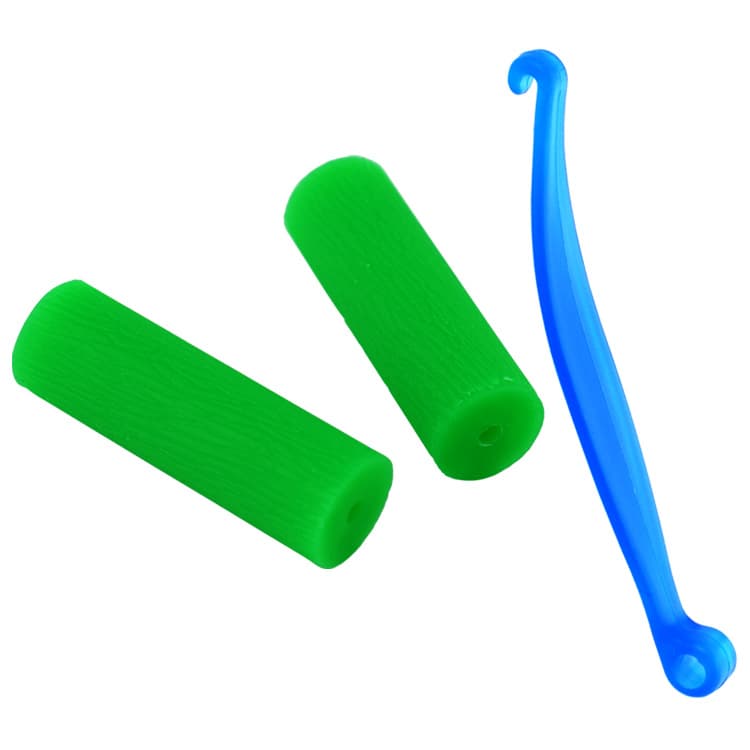 Retainer seater green 2 pieces + retainer retriever in case – oficiali Falcon Medical produkto nuotrauka