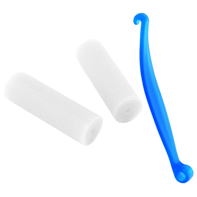 Retainer seater white 2 pieces + retainer retriever in case – oficiali Falcon Medical produkto nuotrauka