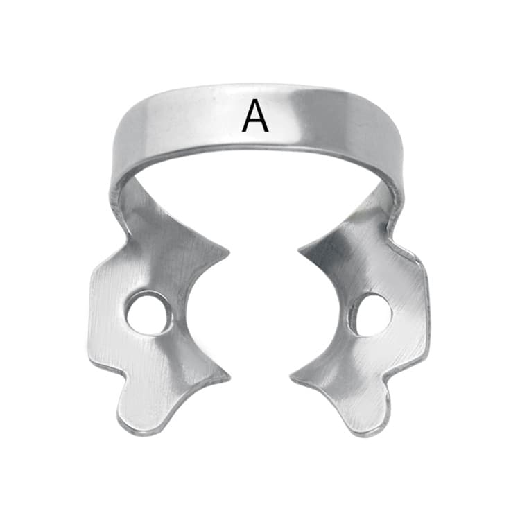 Rubber dam clamp, Molars fig. A – oficiali Falcon Medical produkto nuotrauka