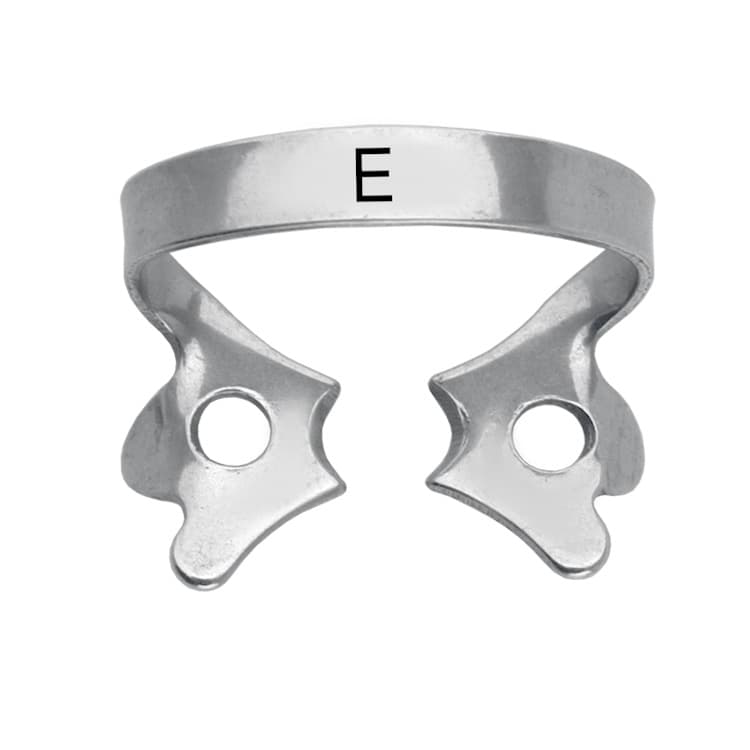 Rubber dam clamp Incisors, canines and preMolars fig. E – oficiali Falcon Medical produkto nuotrauka
