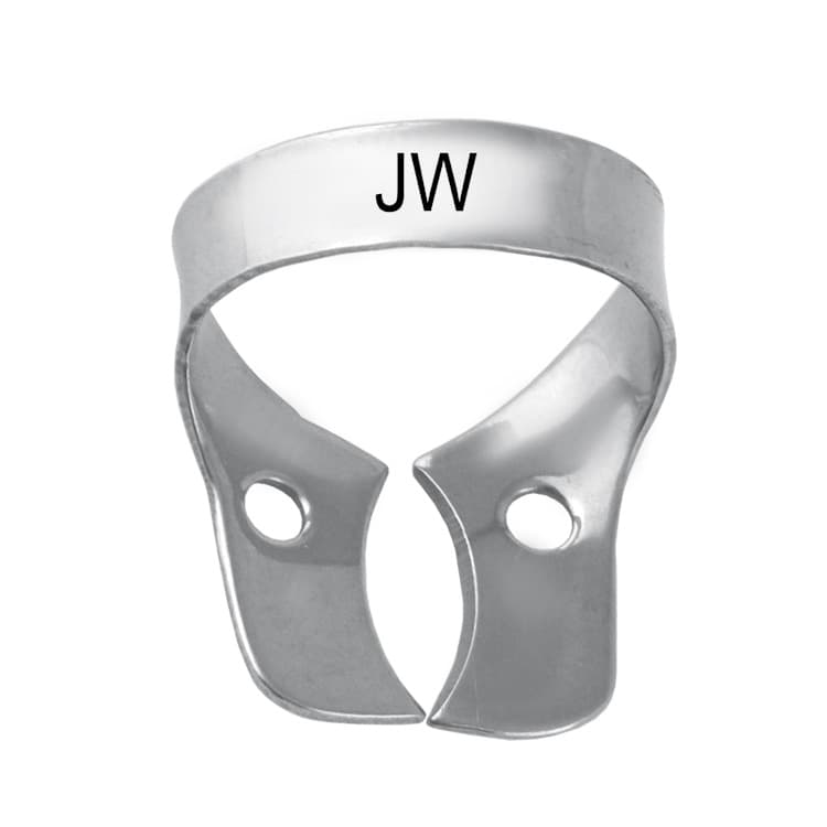 Rubber dam clamp, Molars fig. JW – oficiali Falcon Medical produkto nuotrauka
